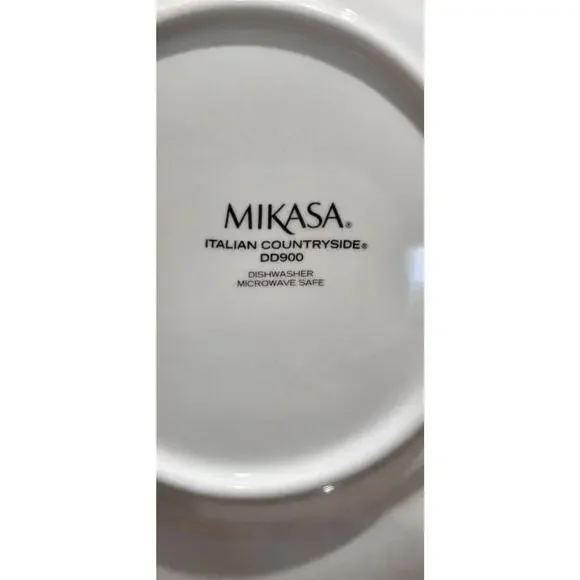 Mikasa Italian Countryside Salad Plates DD900 8-1/2" (Qty 1) white - Picture 8 of 8